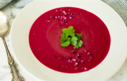 Beetroot Potato Soup Recipe